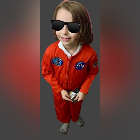 Alpha Industries NASA Orange Jumpsuit Costume - Picture 3 of 4